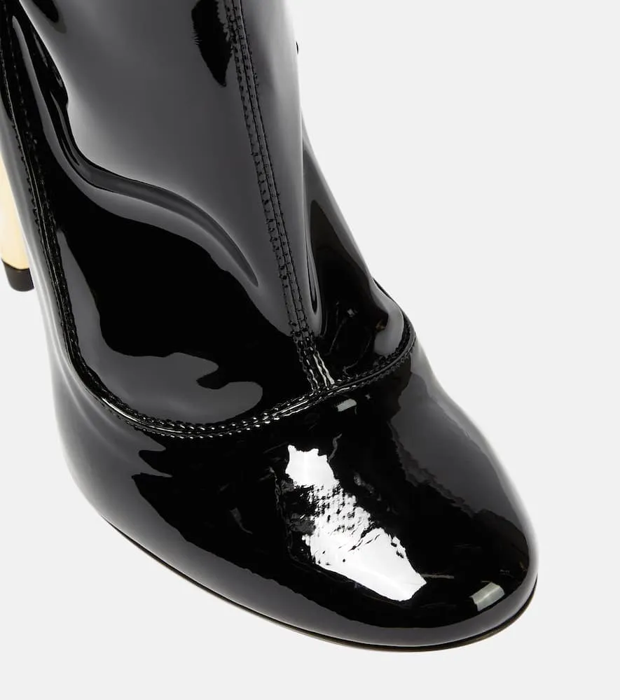 Alaia Cabaret faux leather ankle boots