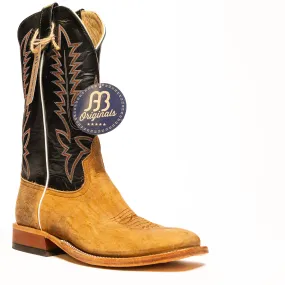 Anderson Bean Distressed Bison with Black Glove Top