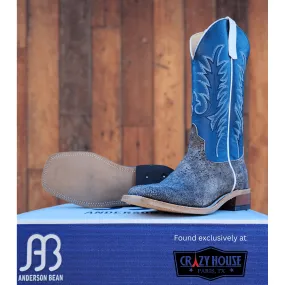 Anderson Bean Grey Safari Giraffe with Blue Top