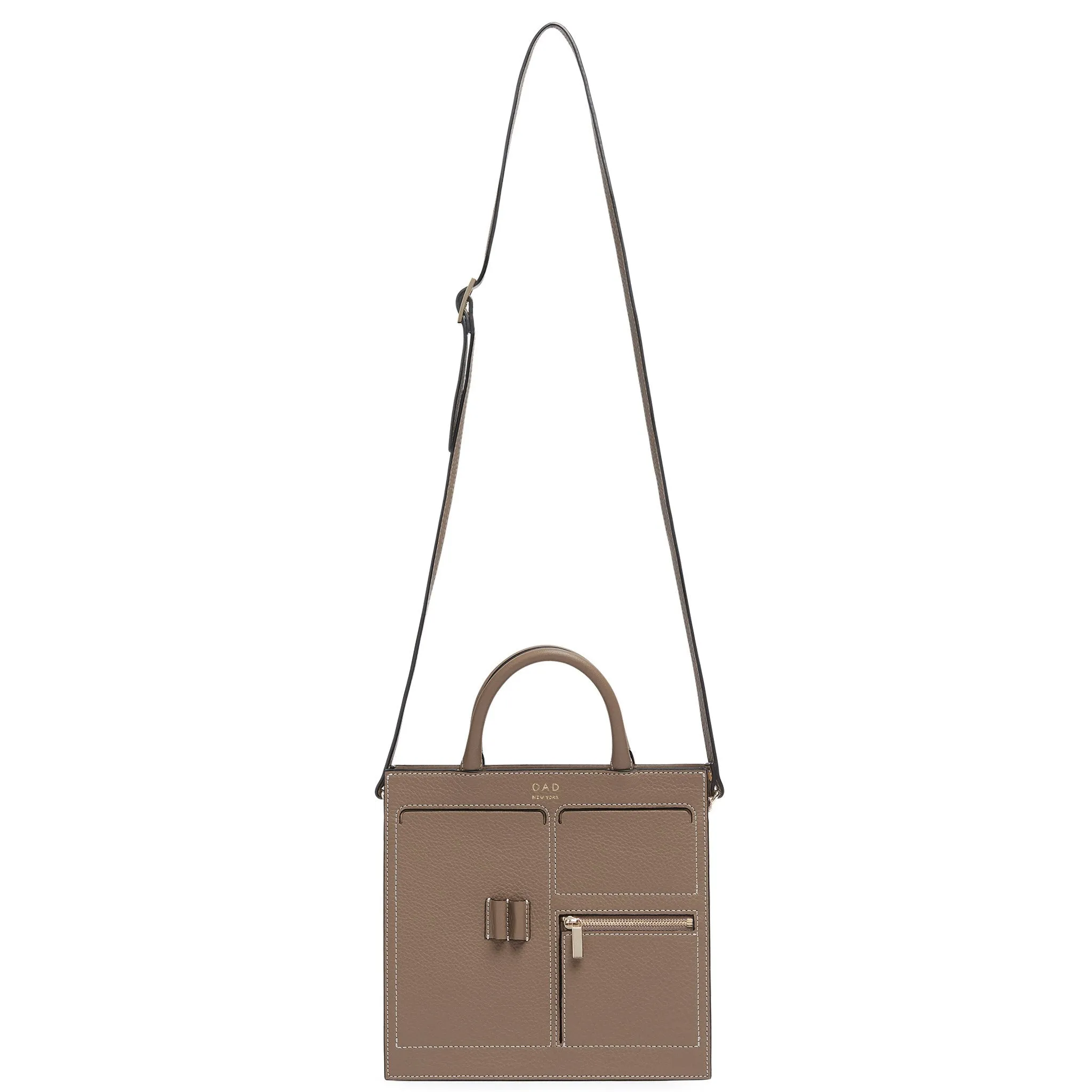 C Mini Kit Zip Satchel - Porcini