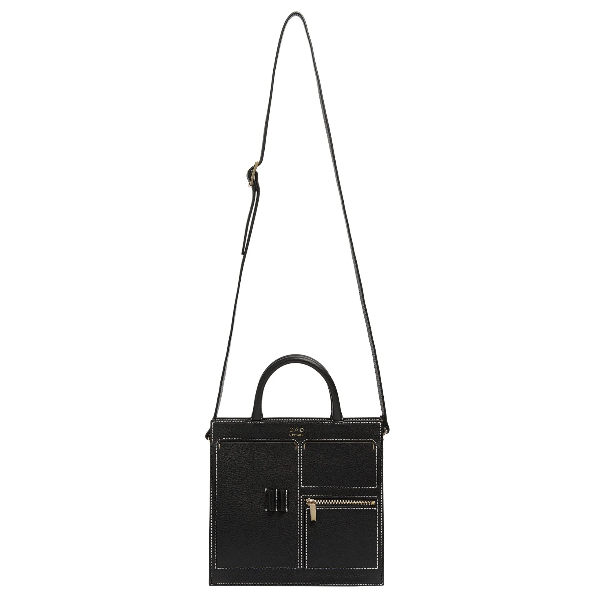 C Mini Kit Zip Satchel - True Black