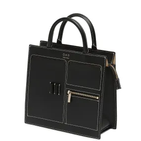 C Mini Kit Zip Satchel - True Black