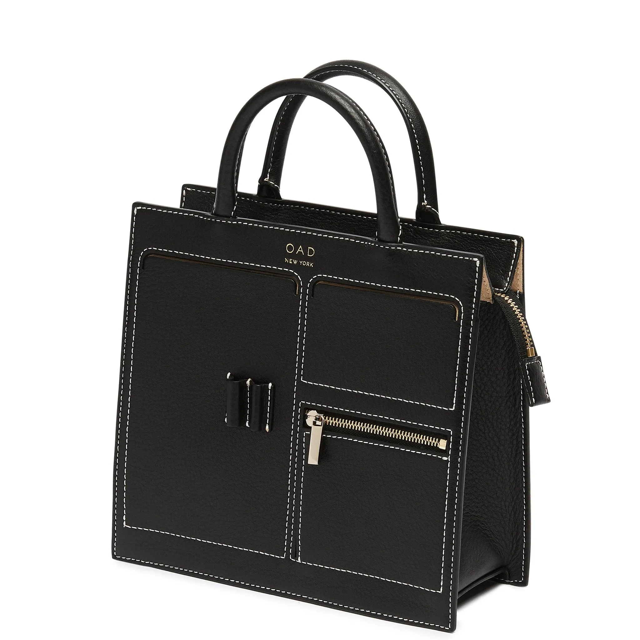 C Mini Kit Zip Satchel - True Black