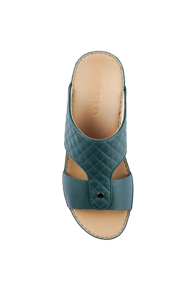 Carlo Footwear 2037 نعال كارلو green
