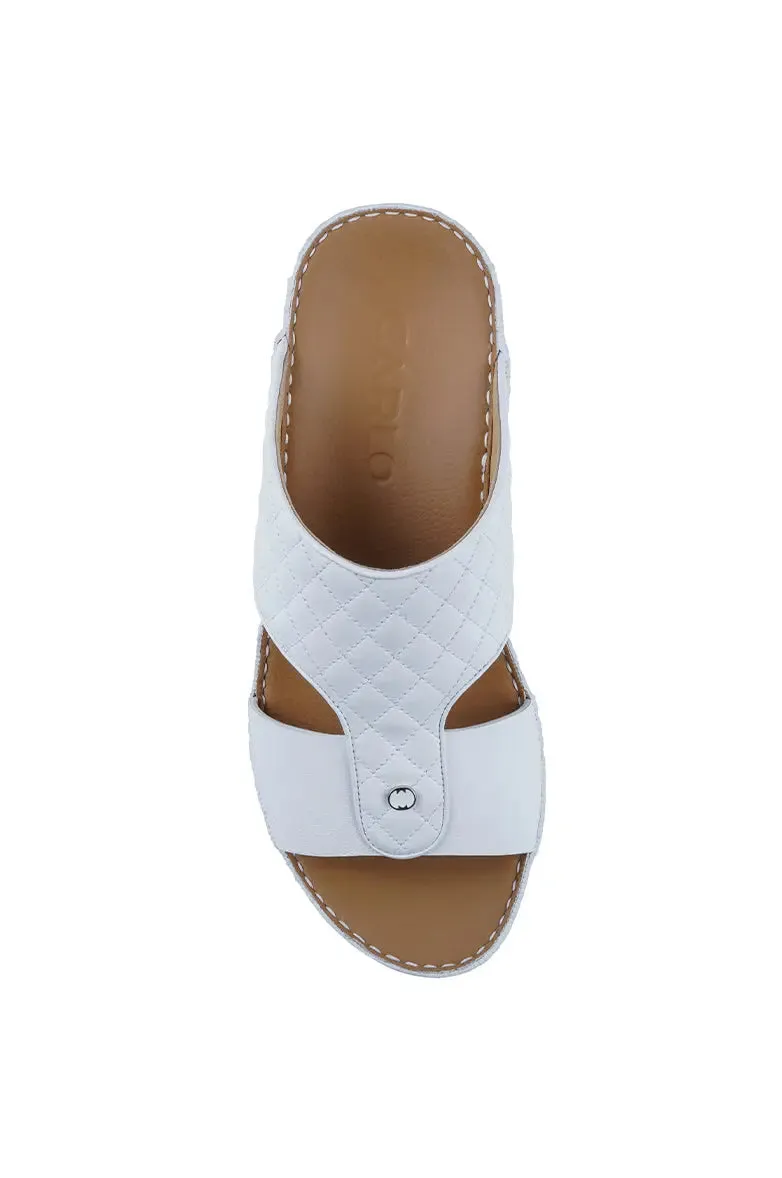Carlo Footwear 2037 نعال كارلو White