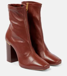 Chloe Ambre leather ankle boots