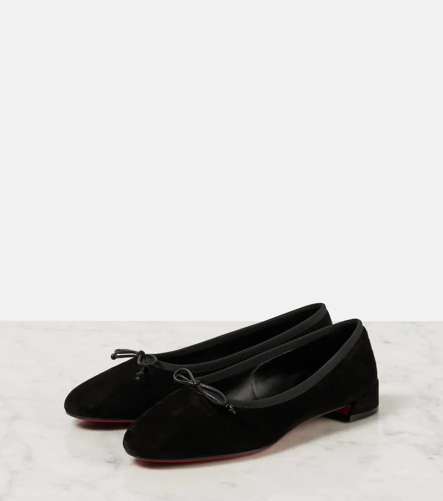 Christian Louboutin Sweetie Jane suede ballet flats