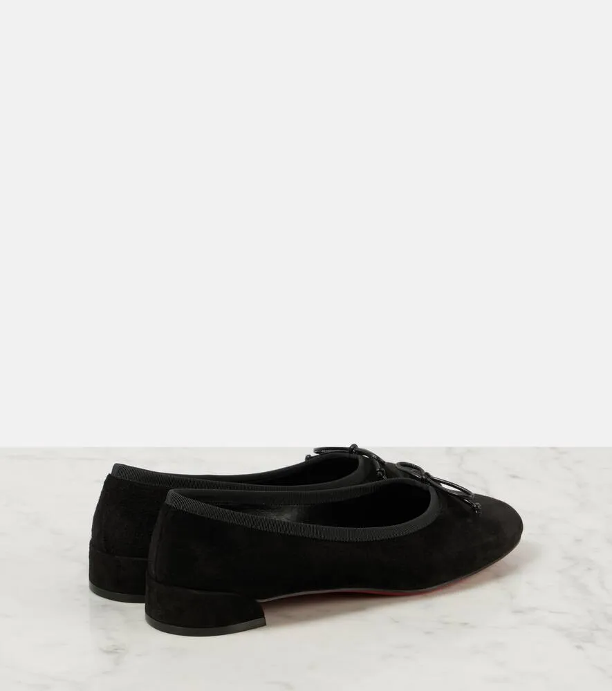 Christian Louboutin Sweetie Jane suede ballet flats