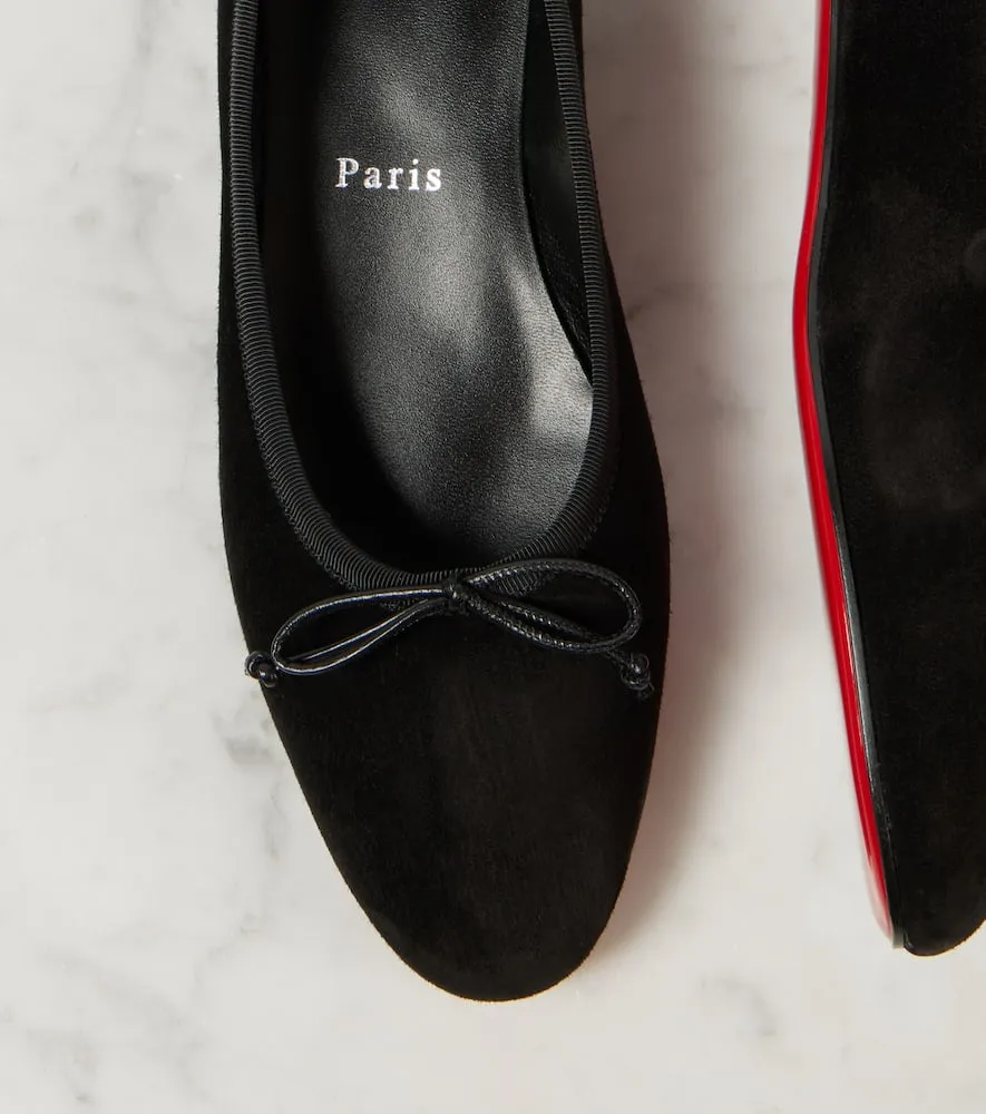 Christian Louboutin Sweetie Jane suede ballet flats