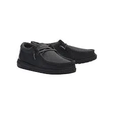 HEY DUDE WALLY BASIC BLACK (YOUTH)