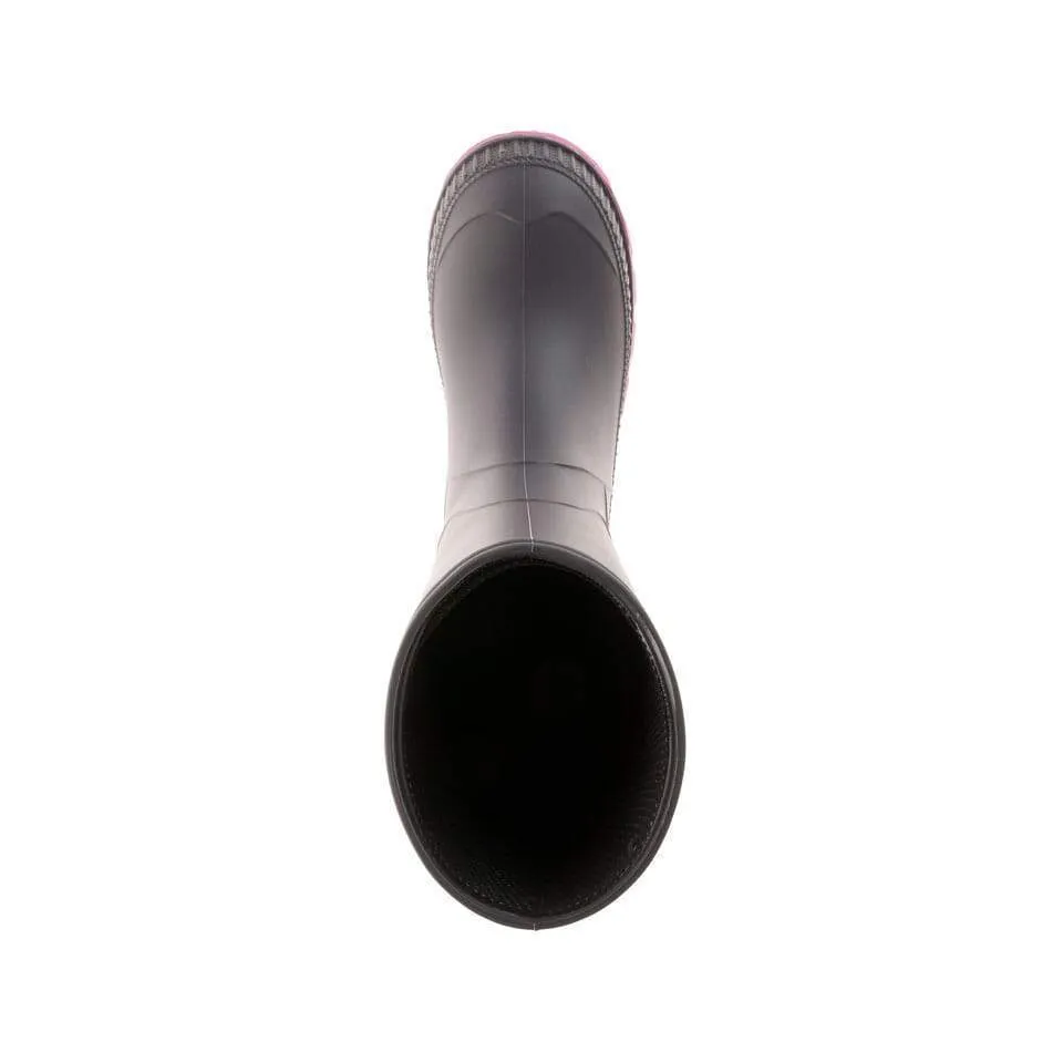 Kamik Stomp Rain Boot (Charcoal Magenta)