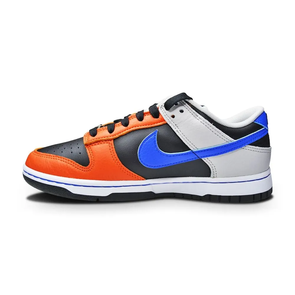 Mens Nike Dunk Low Retro EMB - DD3363 002 - Black Racer Blue Grey Fog
