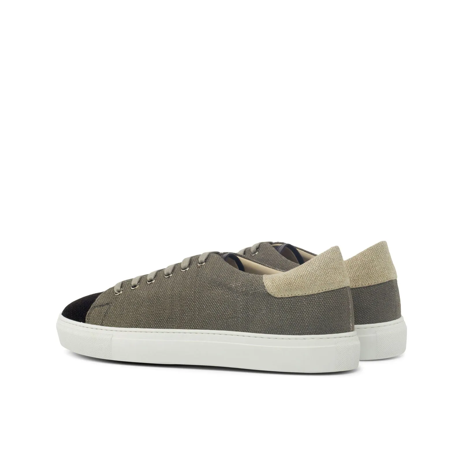 Men's Trainers Wide Plus Size Grey White 4342