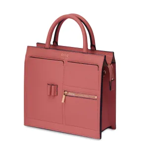 Mini Kit Zip Satchel - Rosewood