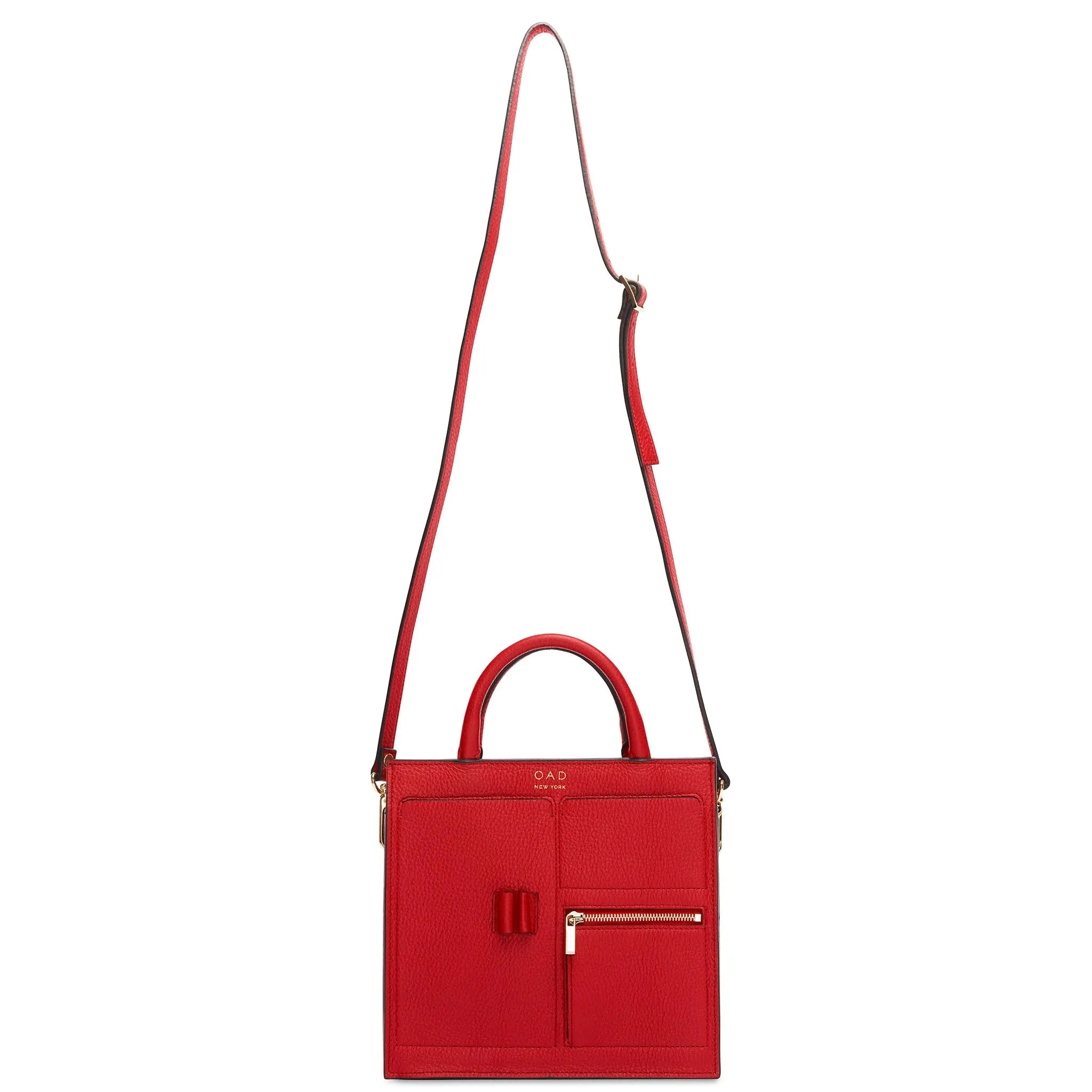 Mini Kit Zip Satchel - Rouge